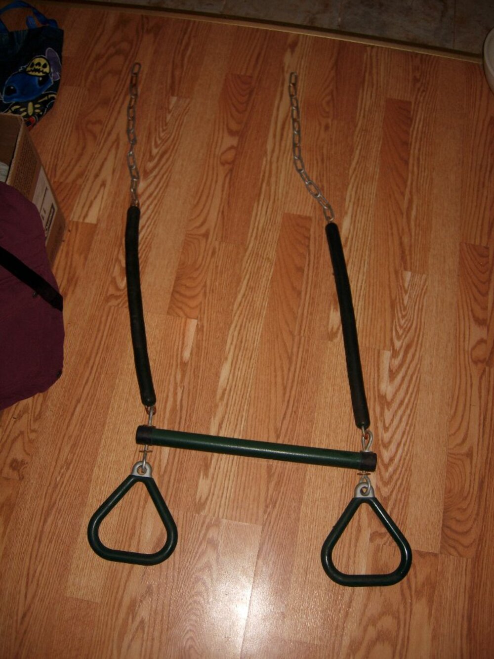 Lifetime Trapeze Bar with Gym Rings